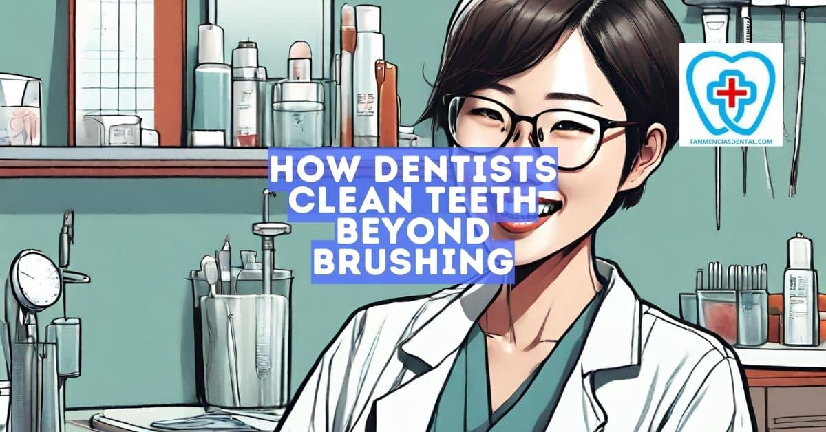 How Dentists Clean Teeth Beyond Brushing