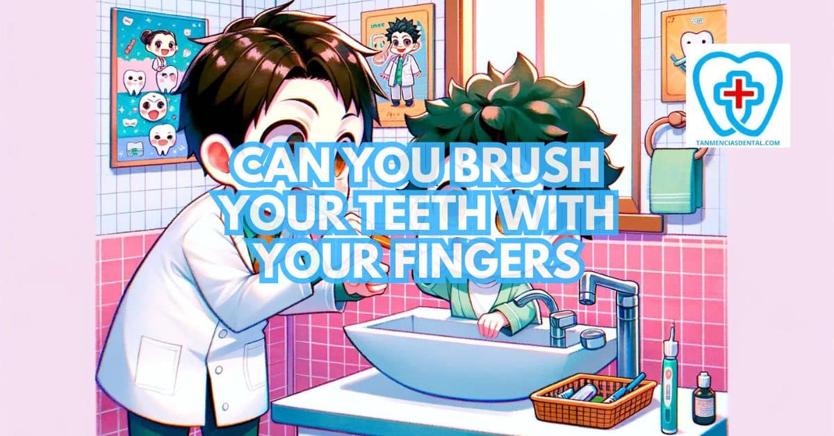 Can You Brush Your Teeth With Your Fingers