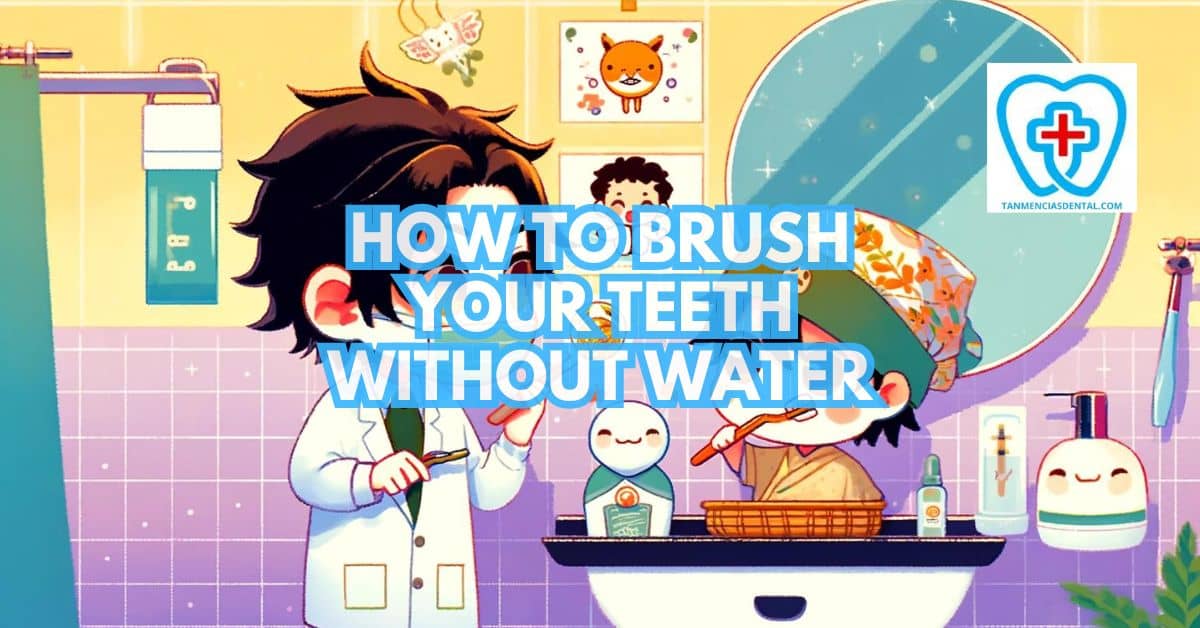 How To Brush Your Teeth Without Water