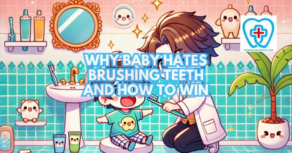 Baby Doesn’t Like Brushing Teeth