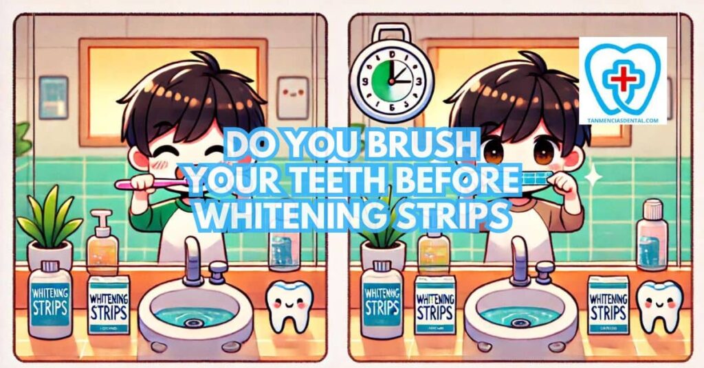 Should You Brush Your Teeth Before Using Whitening Strips