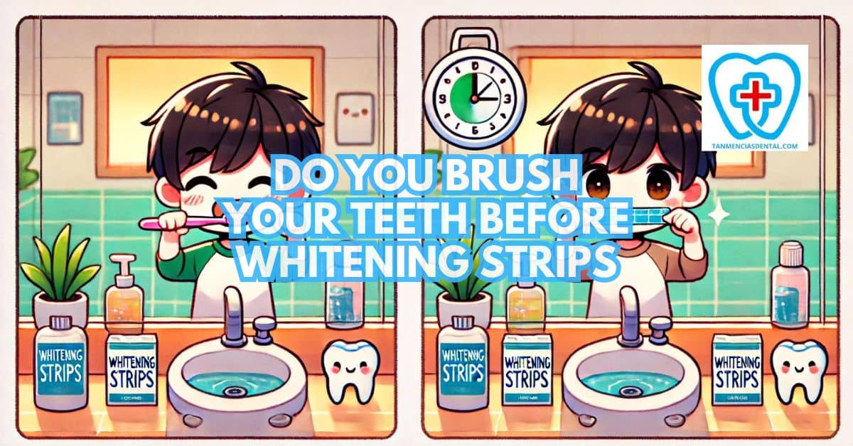 Do You Brush Your Teeth Before Whitening Strips