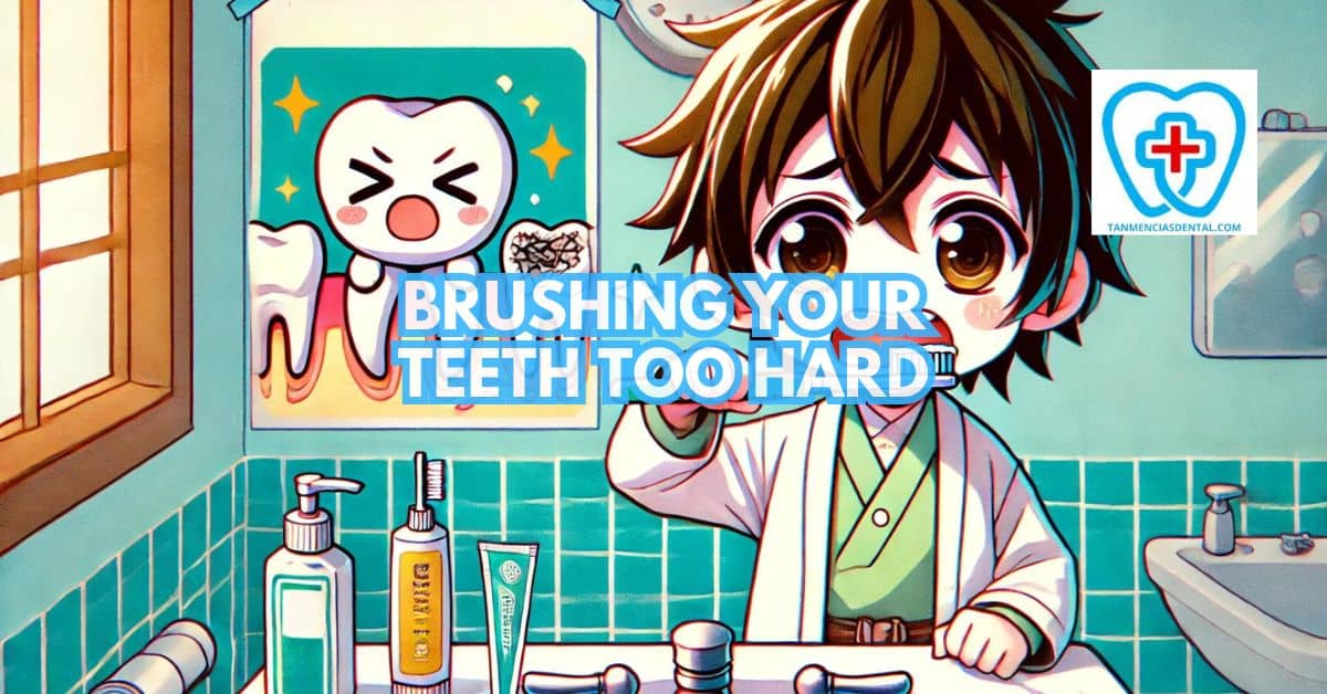 Brushing Your Teeth Too Hard