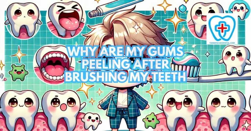 Why are My Gums Peeling After Brushing My Teeth