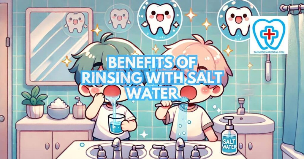 The Oral Health Advantages of Rinsing With Saltwater