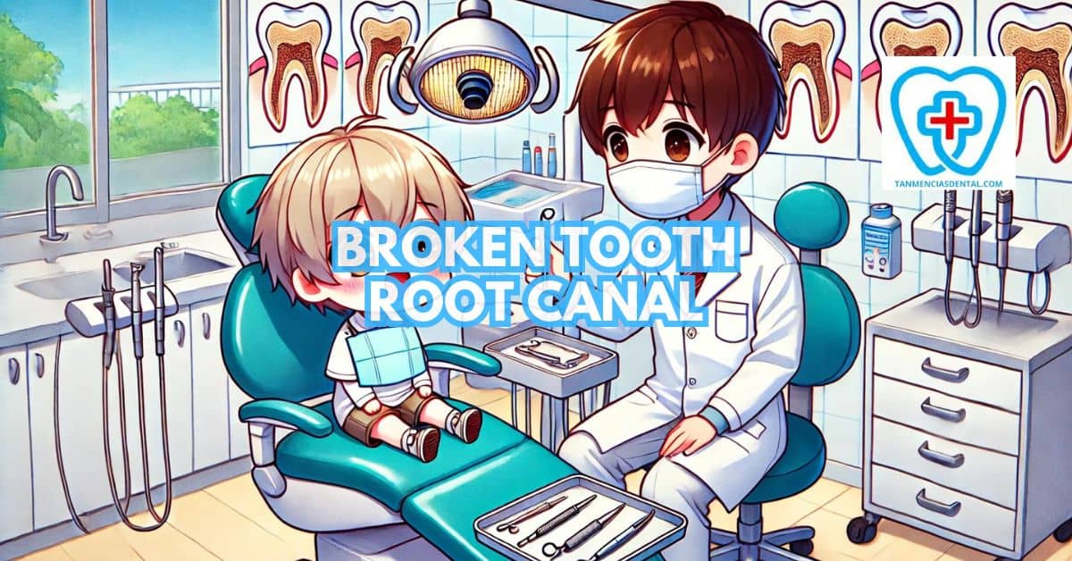 Broken Tooth Root Canal