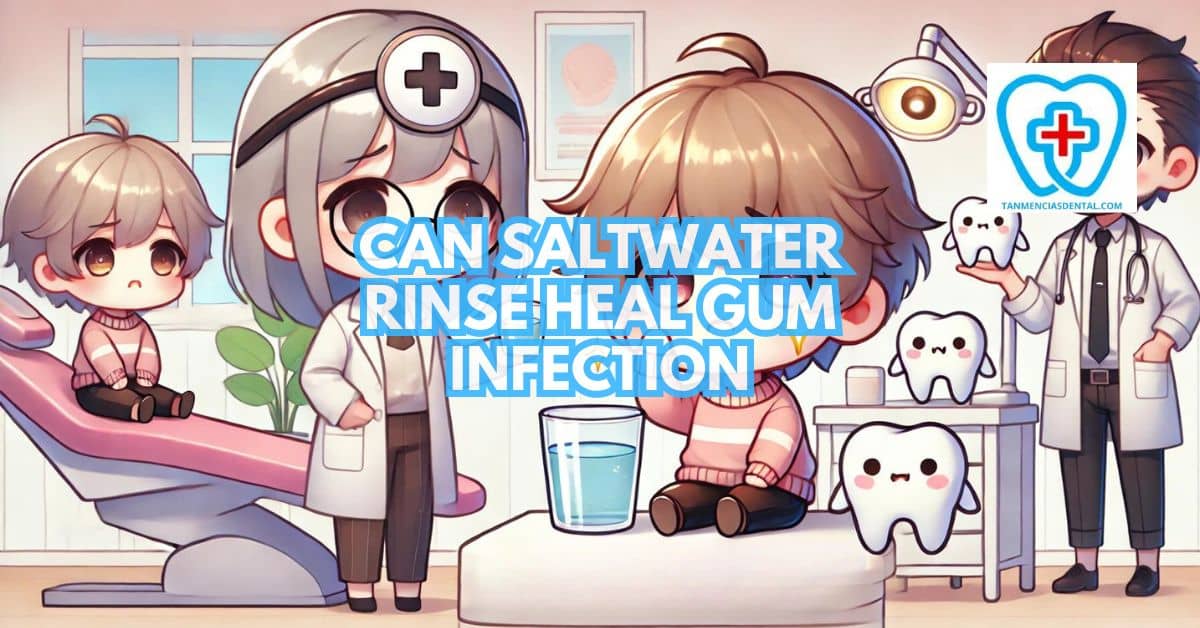 Can Saltwater Rinse Heal Gum Infection