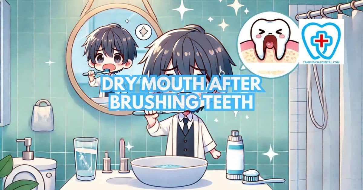 Dry Mouth After Brushing Teeth