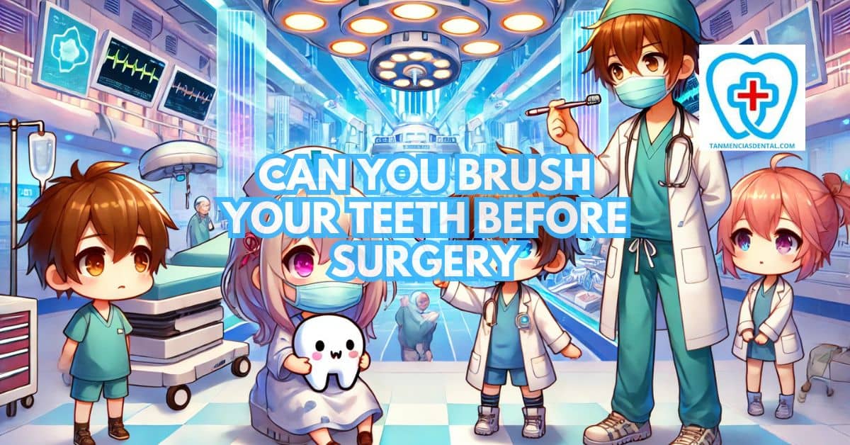 Can You Brush Your Teeth Before Surgery