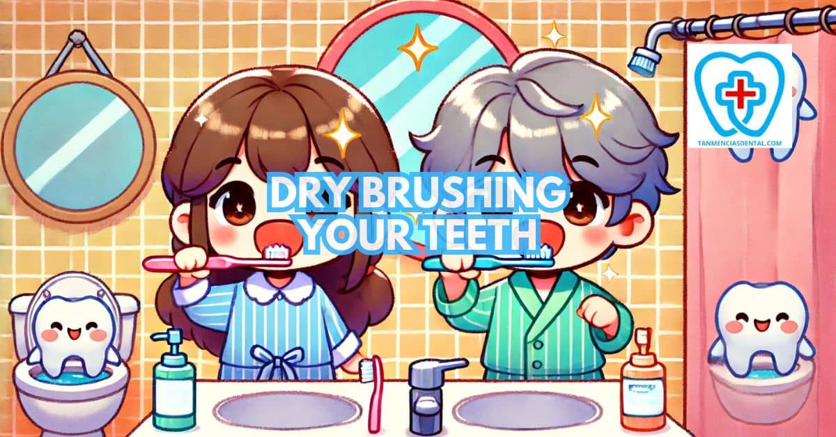 Dry Brushing Your Teeth