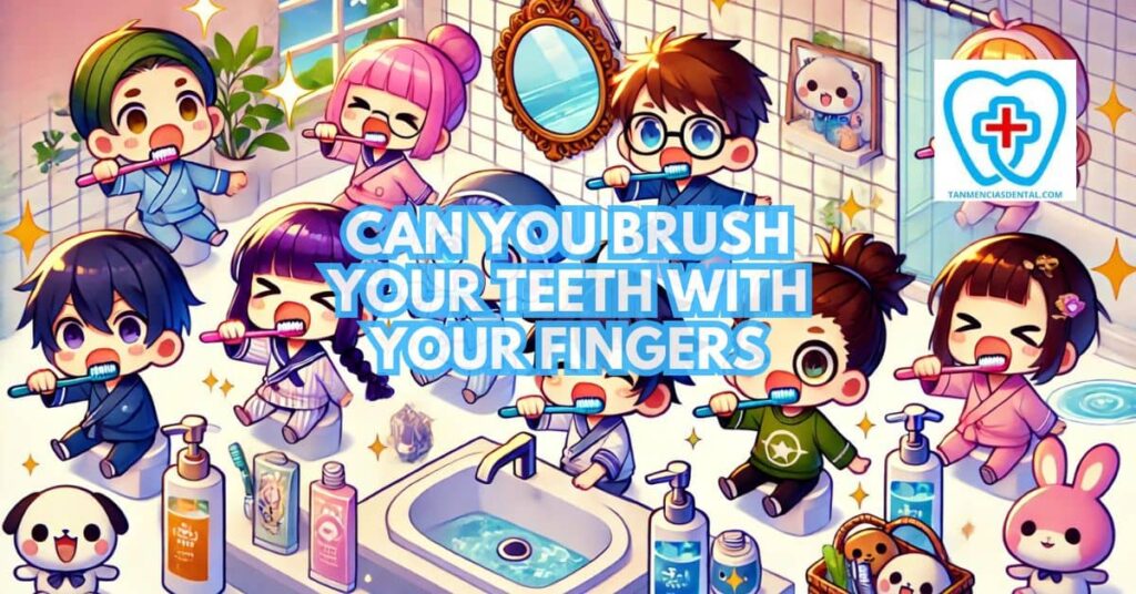 Is It Possible to Use Your Fingers to Brush Your Teeth?