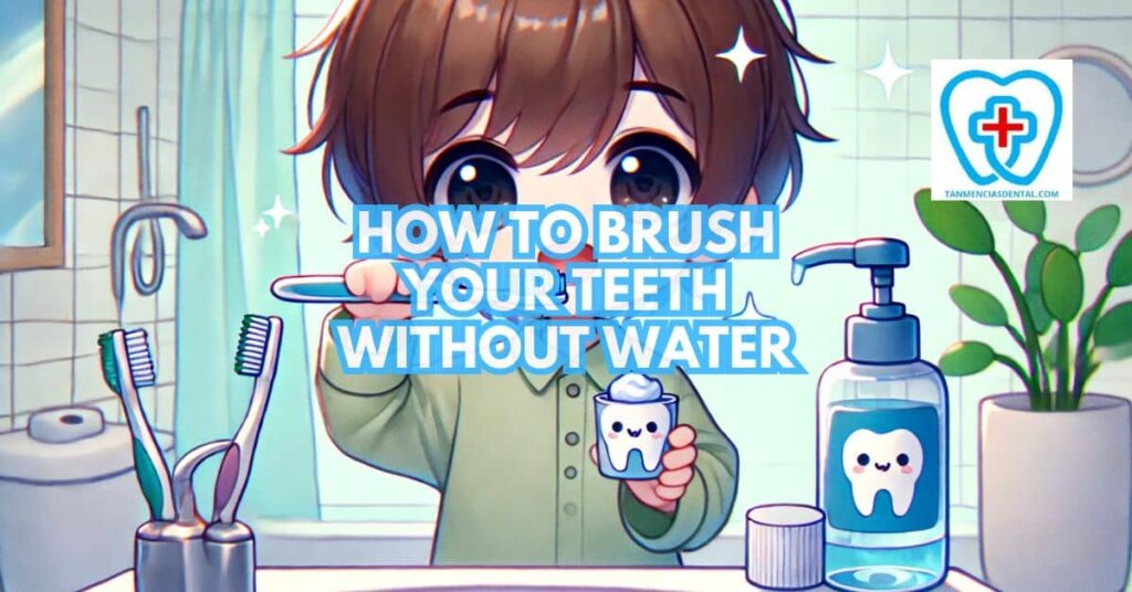 How to Clean Your Teeth Without Using Any Water