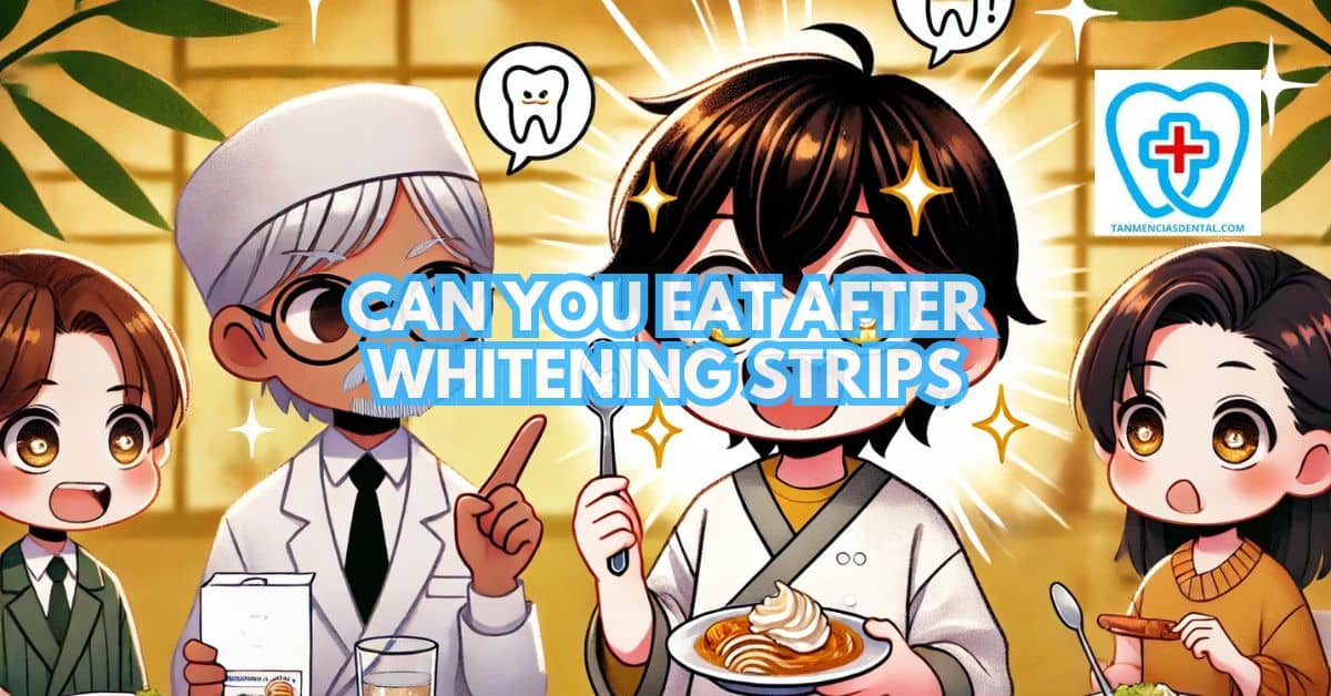 Can You Eat After Whitening Strips