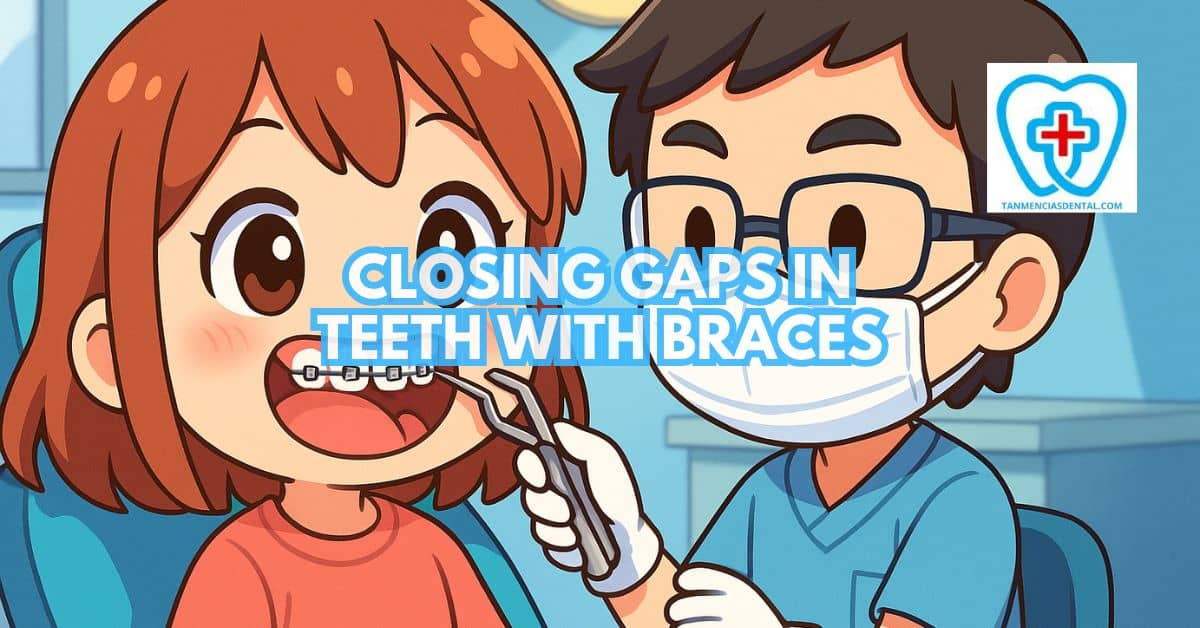 Closing Gaps In Teeth With Braces