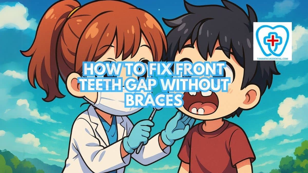 How To Fix Front Teeth Gap Without Braces
