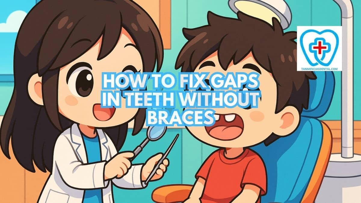 How To Fix Gaps In Teeth Without Braces