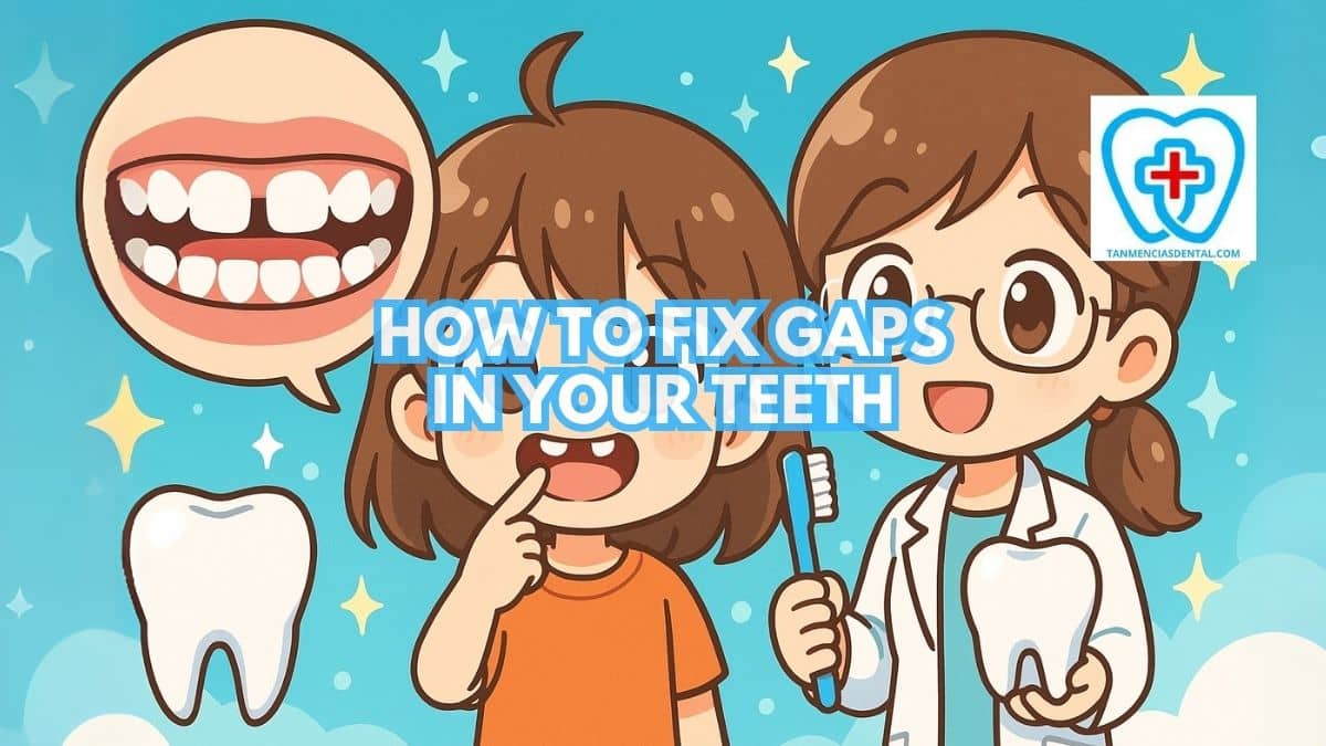 How To Fix Gaps In Your Teeth
