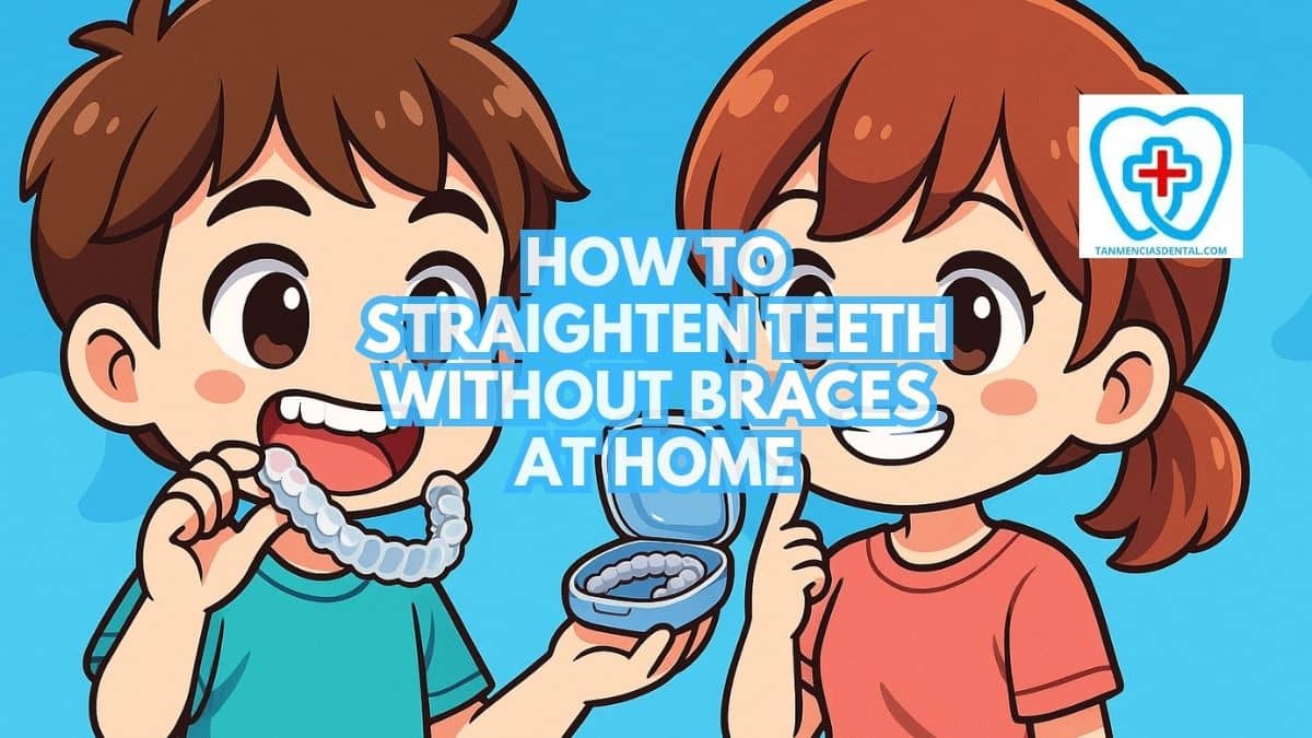 How To Straighten Teeth Without Braces At Home
