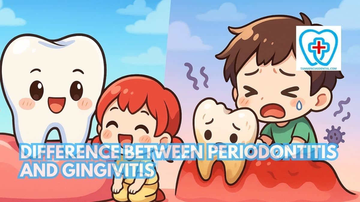 Difference Between Periodontitis And Gingivitis