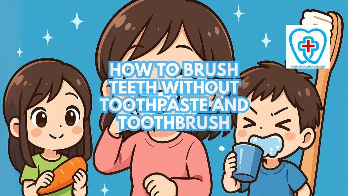 How To Brush Teeth Without Toothpaste And Toothbrush