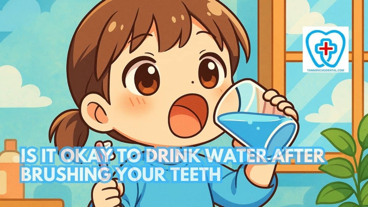 Is It Okay To Drink Water After Brushing Your Teeth