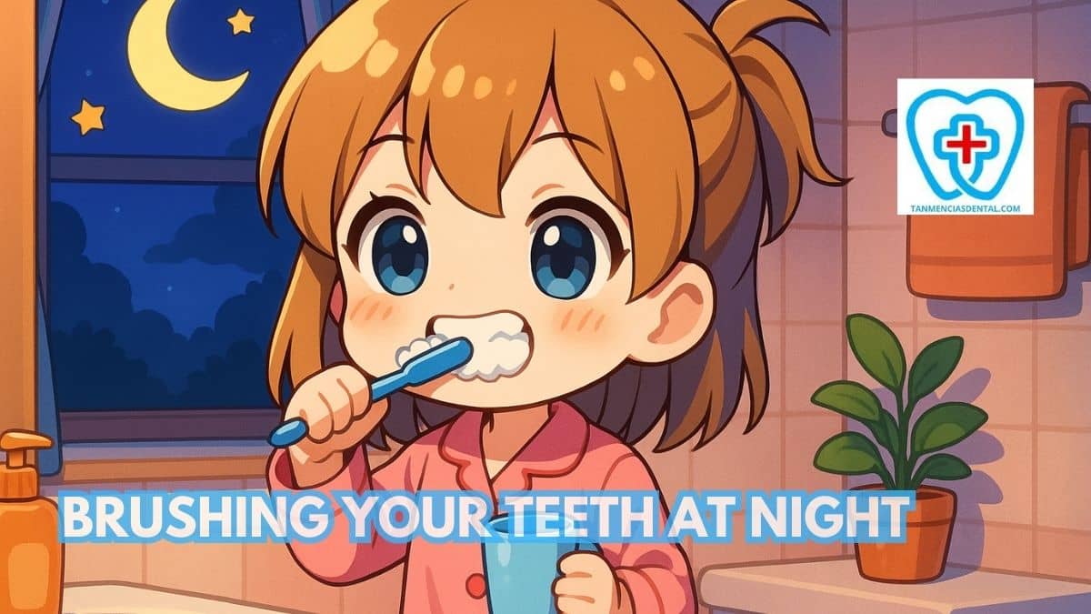 Brushing Your Teeth At Night