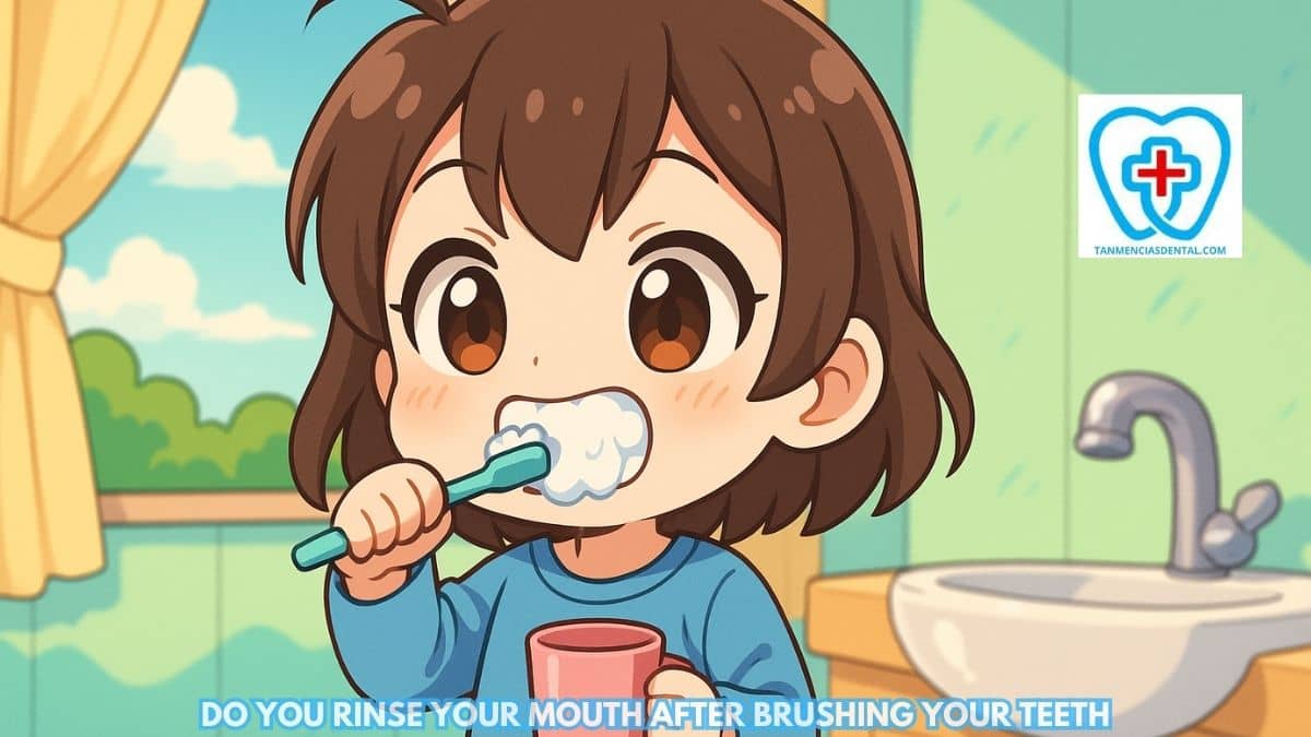 Do You Rinse Your Mouth After Brushing Your Teeth