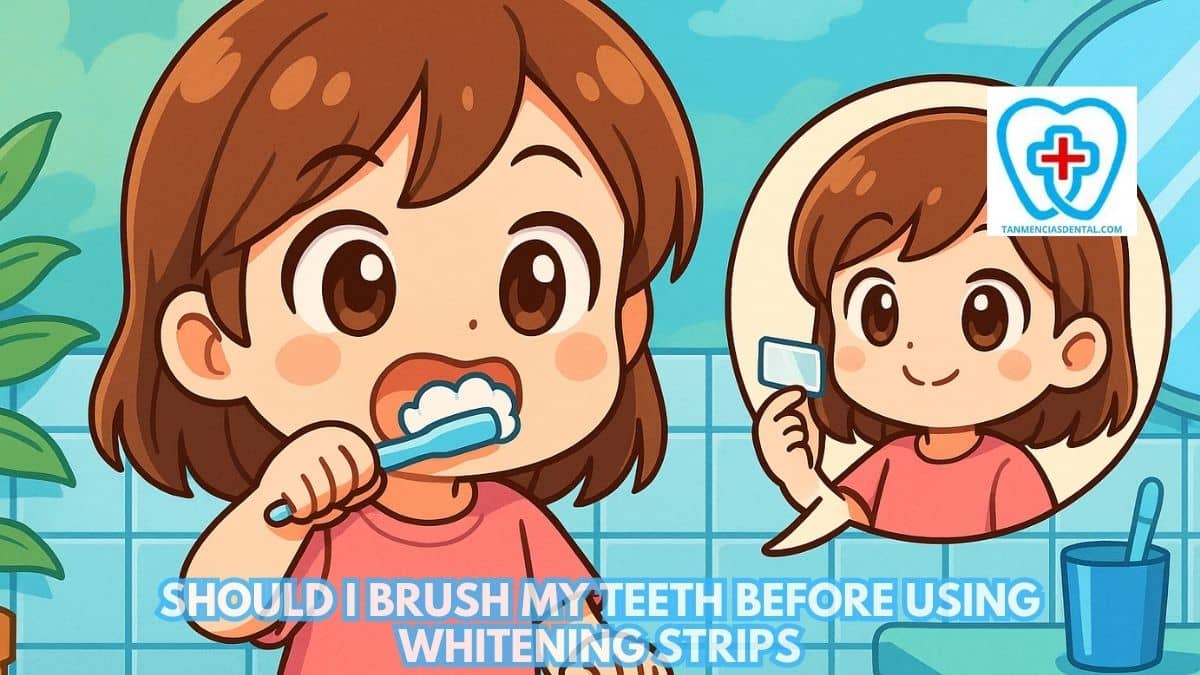 Should I Brush My Teeth Before Using Whitening Strips