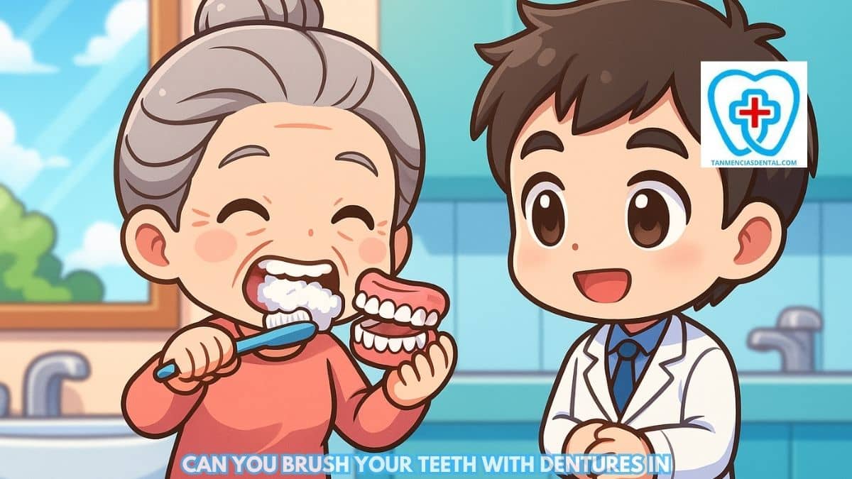 Can You Brush Your Teeth With Dentures In
