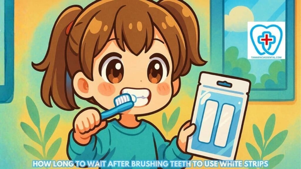 How Long To Wait After Brushing Teeth To Use White Strips