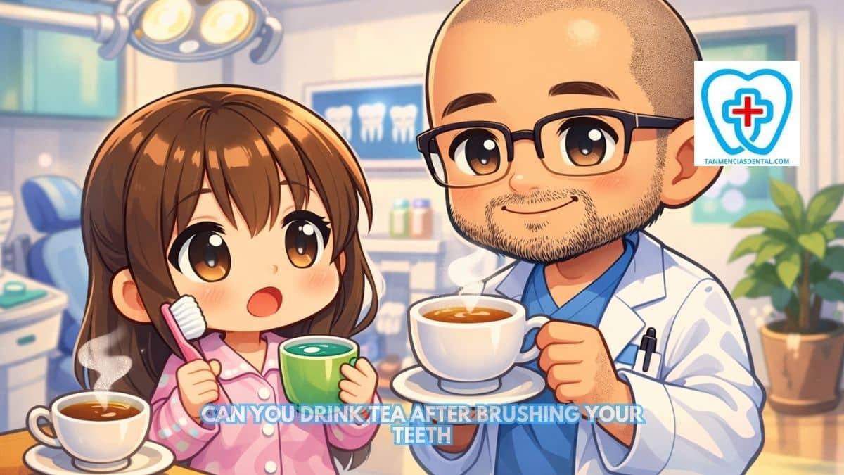 Should You Sip Tea Post-Toothbrush