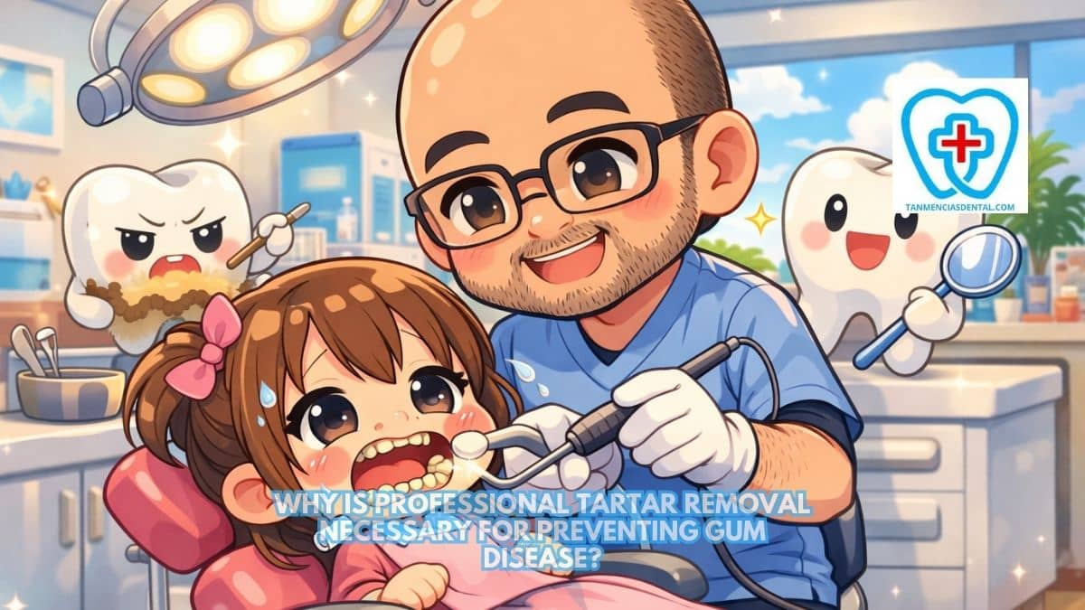 Why Is Professional Tartar Removal Necessary For Preventing Gum Disease