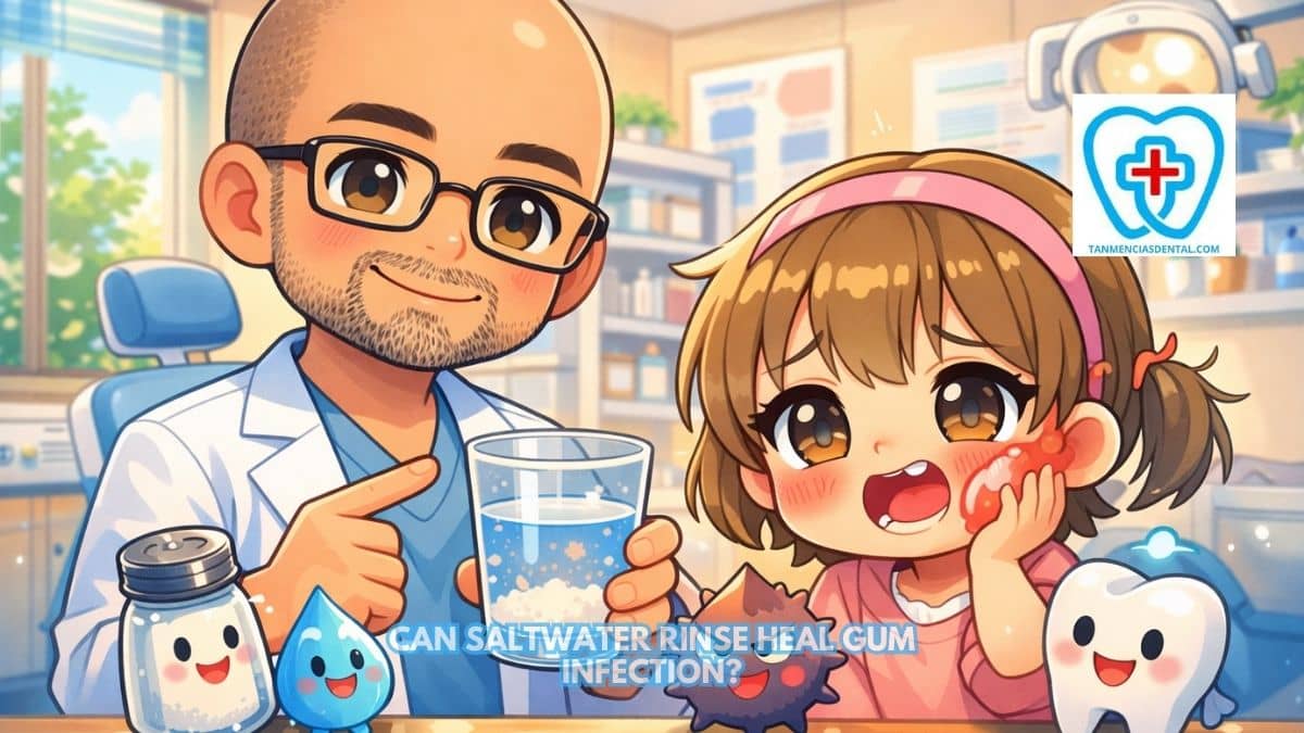 Does Saltwater Rinse Cure Gum Infections