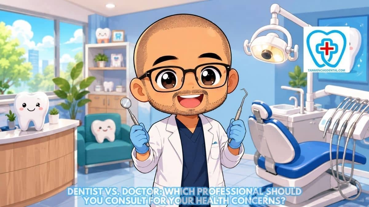 Dentist vs. Doctor: Who Should You See for Your Health Concerns?