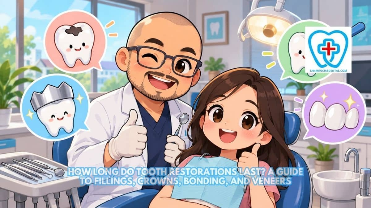 How Long Do Tooth Restorations Last? A Guide to Fillings, Crowns, Bonding, and Veneers