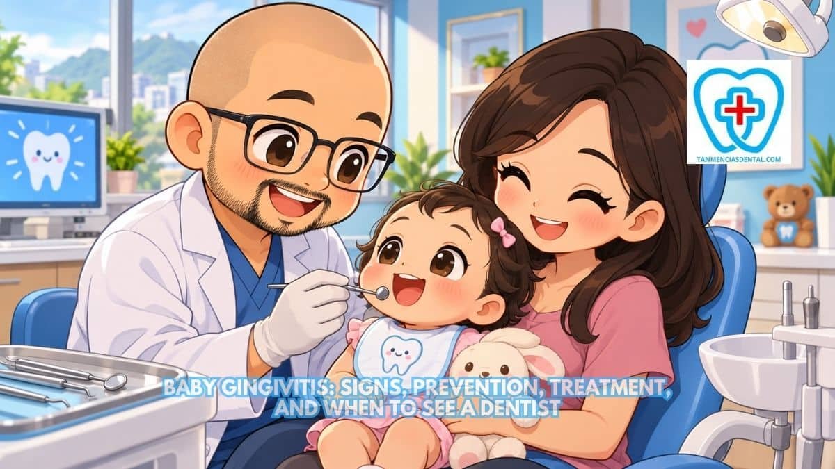 Baby Gingivitis: Symptoms, Prevention, Treatment, and When to Visit a Dentist