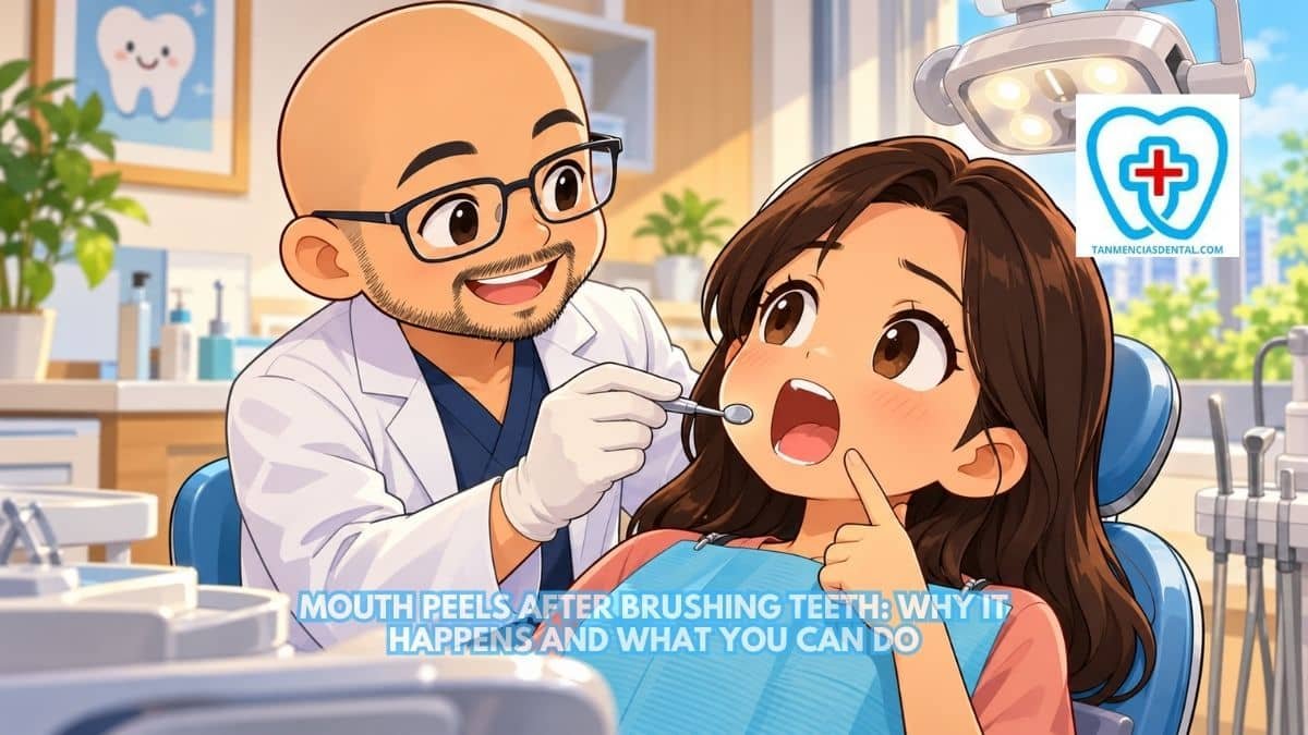 Why Does the Inside of Your Mouth Peel After Brushing?