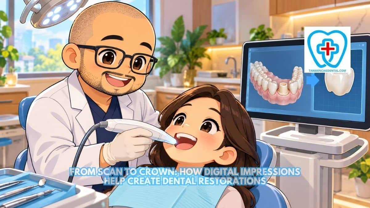 From Scan to Crown: How Digital Impressions Help Create Dental Restorations
